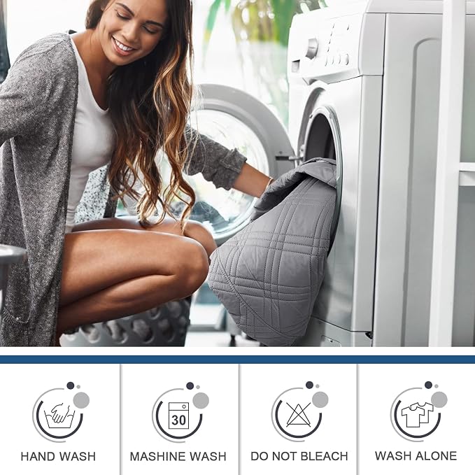 TAOCOCO 100% Waterproof Oversized Loveseat Recliner Cover, Non Slip Split Couch - Image 7