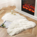 Ashler Faux Fur Rug, 2.3 x 3.3 Ft, Machine Washable | Fluffy Sheepskin Fur by AshlerHomeDeco
