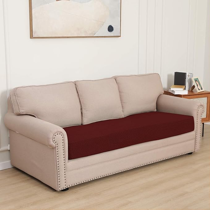 Easy-Going Stretch 1 Piece Oversized Couch Cushion Cover - Image 2