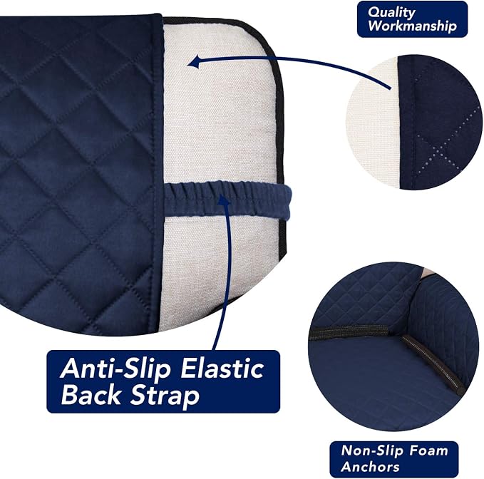 PureFit Reversible Quilted Couch Covers - Image 3