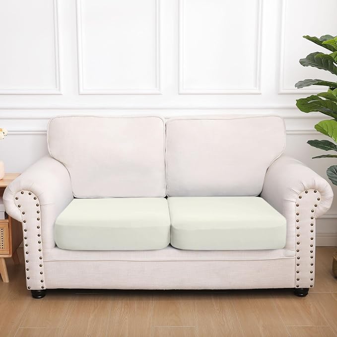 Waterproof Couch Cushion Covers, Stretch Sofa Seat Slipcovers | Stretch Fabric - Image 7