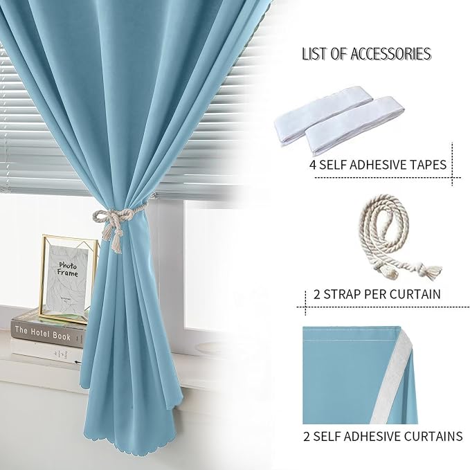 Instant Blackout Window Curtain - Image 2