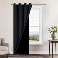 Yakamok Black Blackout Curtains 96 Inches Long by Yakamok