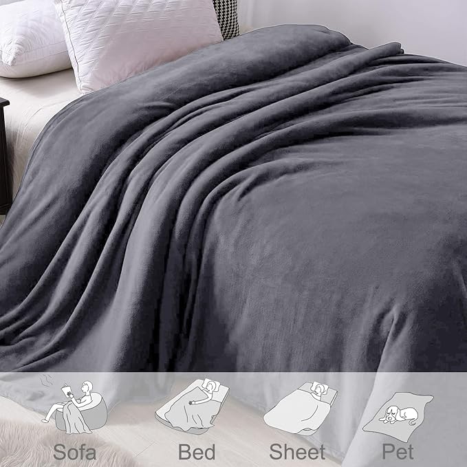 Exclusivo Mezcla Soft Fleece Blanket Twin Size - Image 5