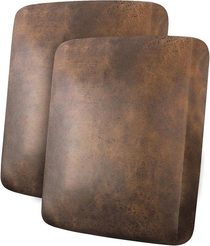 ANARACHON Leather Look Couch Cushion Covers Sofa Seat Slipcovers Sets Couches by ANARACHON