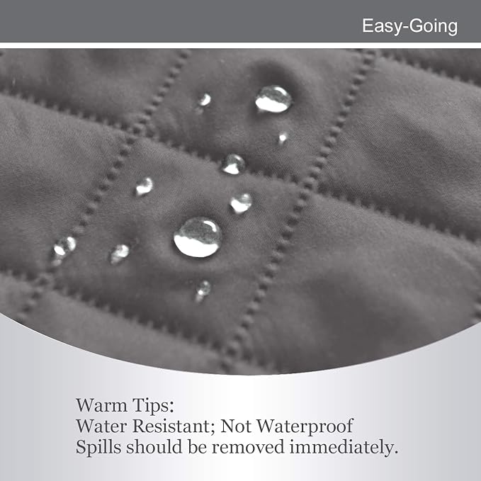Easy-Going Reversible Couch Cover, 2 Cushion Sofa, Water Resistant Mat - Image 5