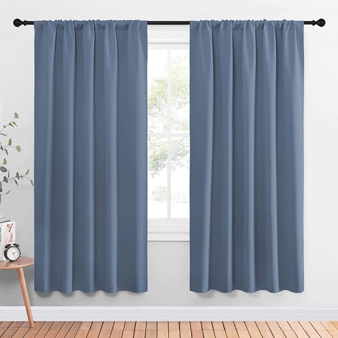 NICETOWN Living Room Curtains, Window Treatment Energy Saving Thermal Insulated by NICETOWN
