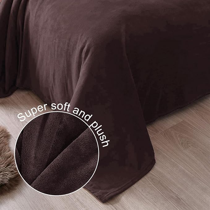 Exclusivo Mezcla Soft Large Fleece Throw Blanket - Image 5