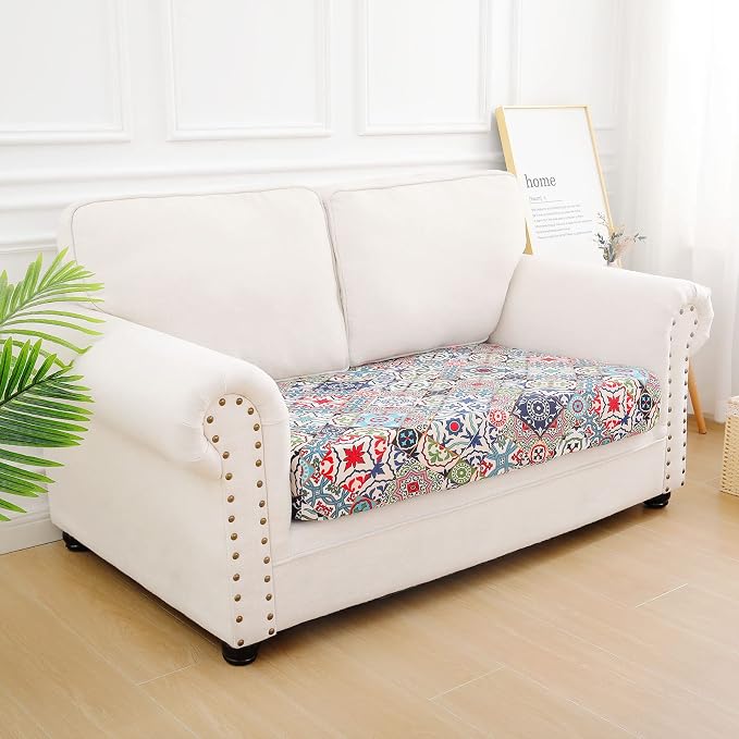 Printed Couch Cushion Covers, Sofa Covers Washable - Image 5