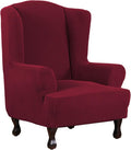 H.VERSAILTEX Wing Chair Slipcover Chair Covers by HVERSAILTEX