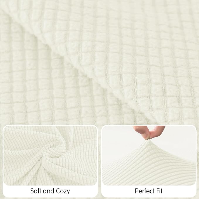 Hokway Stretch Chaise Cover Individual Couch Cushion Slipcovers Reversible - Image 4