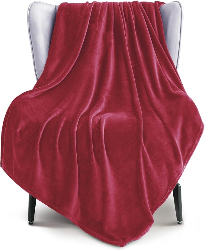Exclusivo Mezcla Soft Large Fleece Throw Blanket by ExclusivoMezcla
