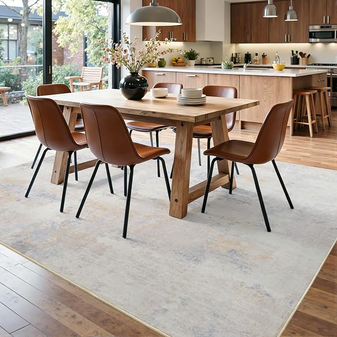8x10 Ft Large Area Rugs for Living Room, Soft Non-Slip Washable Rugs Modern - Image 9