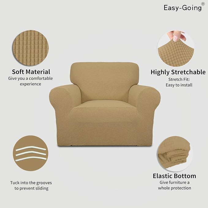 Easy-Going Stretch Chair Slipcover - Image 3