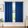 Joydeco Blackout Curtains 72 Inch Length 2 Panels Set, Thermal Insulated Long by JOYDECO