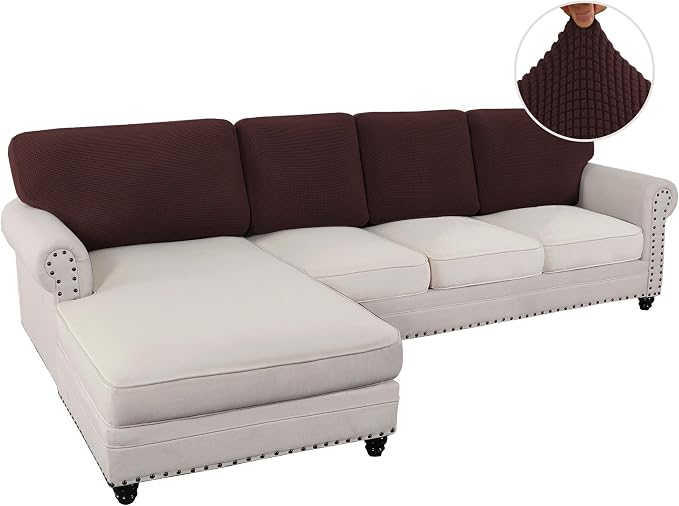 H.VERSAILTEX Backrest Cushion Covers Sectional Couch Back Cushion Covers - Image 2