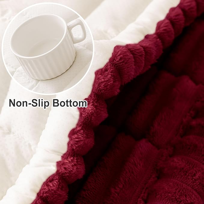 Couch Cover for Dogs, Washable Non Slip Plush Flannel Sofa Protector | Thick - Image 6