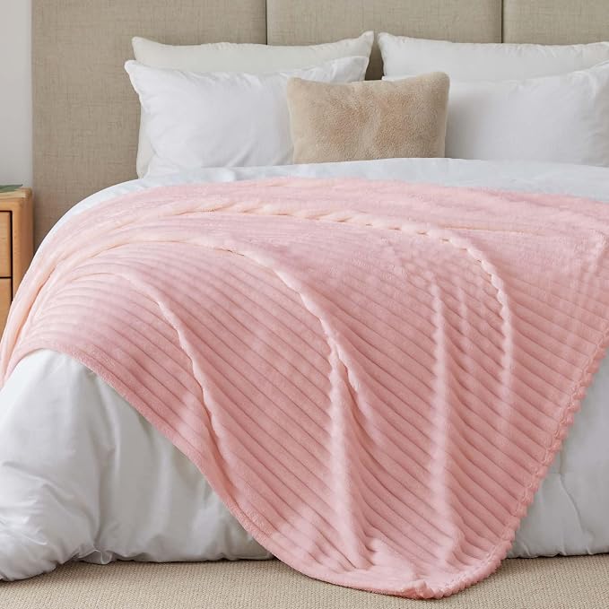 BEDELITE King Size Blanket for Bed, 300GSM Soft & Warm Fleece Blanket, - Image 7