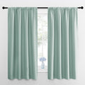 NICETOWN Curtains for Living Room 2 Panels, Rod Pocket Thermal Drapes for by NICETOWN