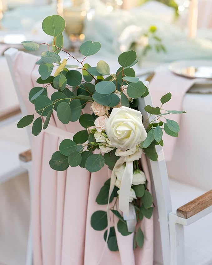 JOYLEX Artificial Flowers Realistic Roses, Real Looking Fake Roses with Stem for DIY Wedding Bouquets Centerpieces Bridal Shower Party Home Romantic Decorations (Milk White, Regular 3" - 200pcs)