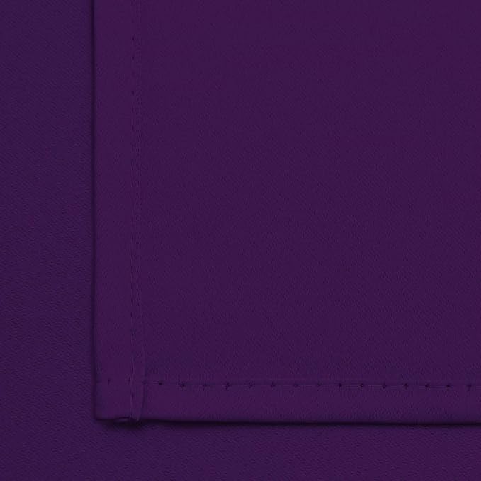 Yakamok Room Darkening Curtains 70x84 inch Length Purple-Living Room | 2 panels - Image 6