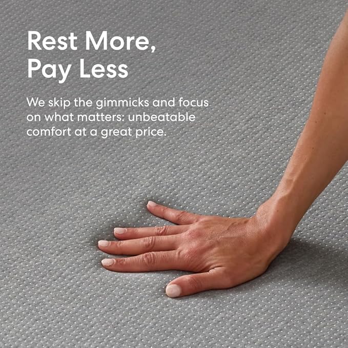 Siena 6" Twin XL Foam Mattress - Medium Firm - 180 Night Trial - Premium Pressure-Relieving Layers - 10 Year Warranty - Mattress in a Box - CertiPUR-US Certified