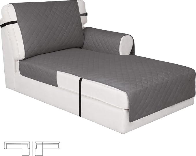 Easy-Going Reversible Couch Cover, Chaise Lounge, Water Resistant Furniture Mat by Easy-Going