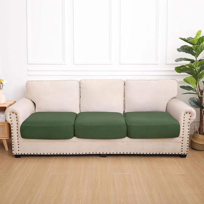 Waterproof Couch Cushion Covers, Stretch Sofa Seat Slipcovers | Stretch Fabric - Image 7
