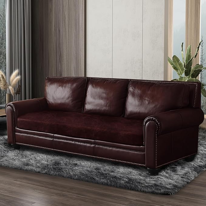 ANARACHON Leather Look Couch Cushion Covers Sofa Seat Slipcovers Sets Couches - Image 9