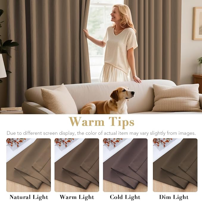 H.VERSAILTEX Blackout Curtains for Bedroom Thermal Insulated Living Room - Image 6