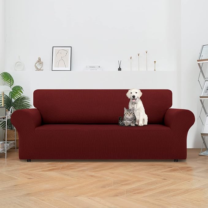 LURKA Stretch Sofa Slipcovers 1 Piece Couch Covers - Image 2