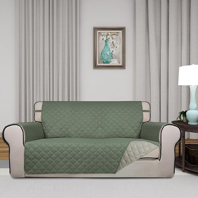 PureFit Reversible Quilted Couch Covers - Image 2