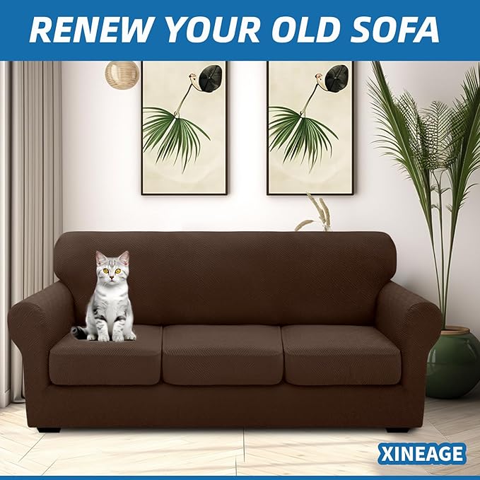 XINEAGE 2026 New 4 Pieces Couch Covers - Image 4
