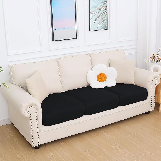 Milk Silk Couch Cushion Covers, Sofa Covers - Image 7