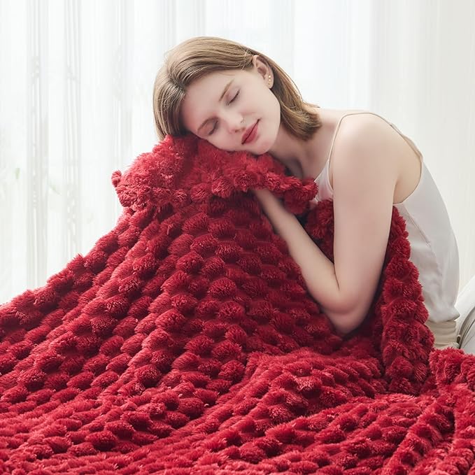 NEWCOSPLAY Fleece Clouds Cozy Throw Blanket by NEWCOSPLAY