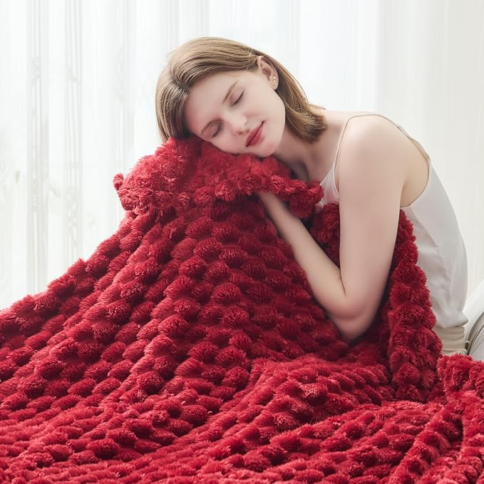 NEWCOSPLAY Fleece Clouds Cozy Twin Blanket by NEWCOSPLAY