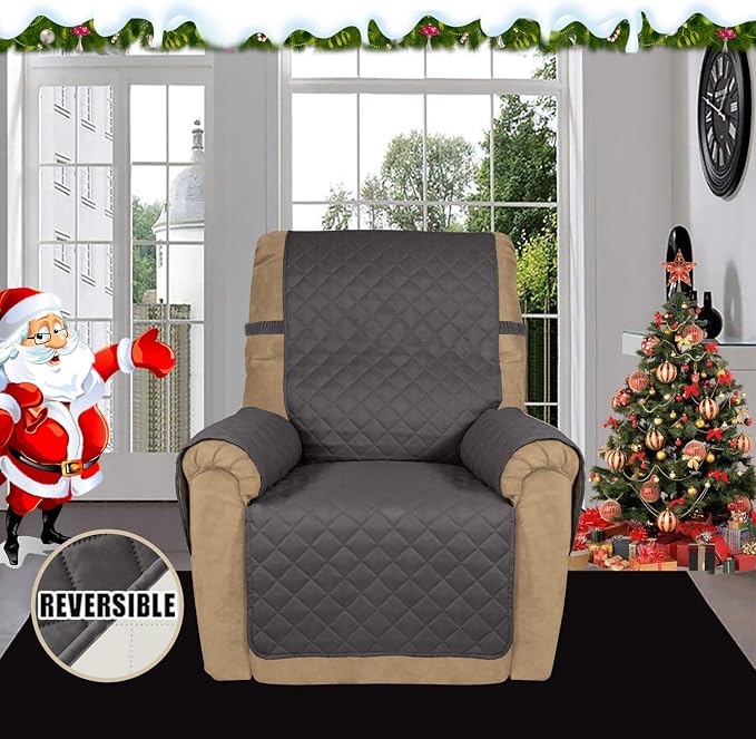 Easy-Going Reversible Couch Cover, Recliner 19 in, Water Resistant Furniture Mat - Image 2