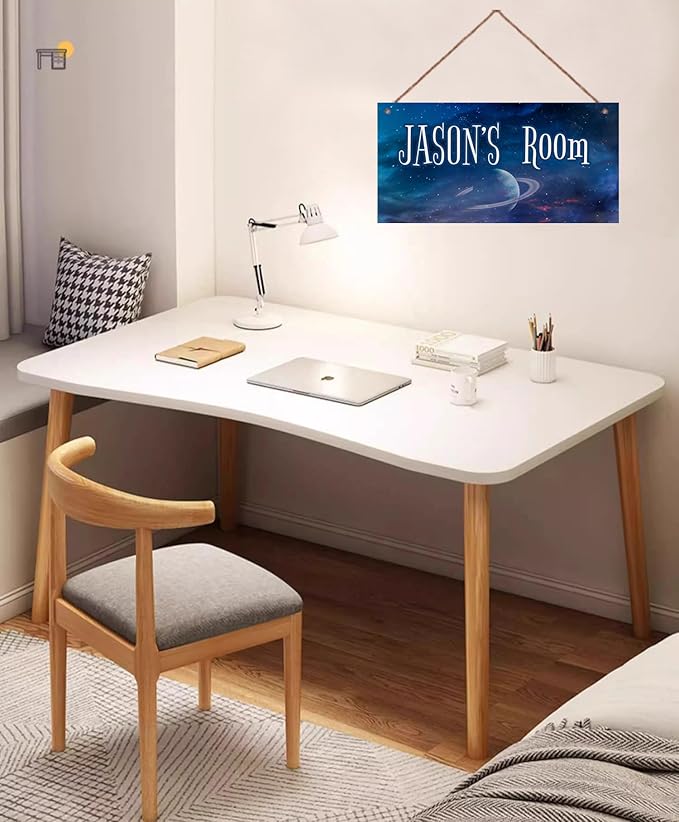 Personalized Sign Stars Wall Art Decoration Exquisite Decorative Signs For Little Man Cave Custom Name for Kids Room Wall Art Decor Outer Space Themed Nursery Decor For Boys Bedroom