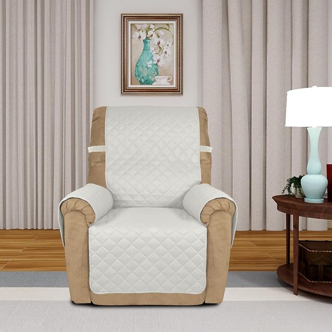 PureFit Reversible Recliner Chair Covers Couch Covers - Image 2