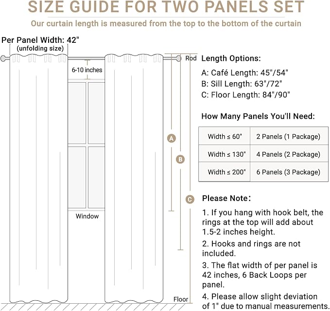 Linen Textured Total Blackout Curtains - Image 8