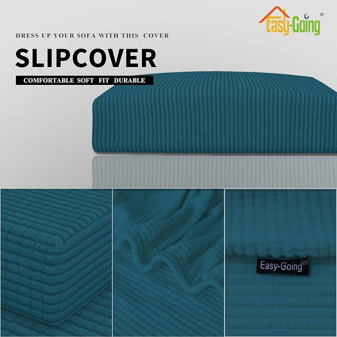 Easy-Going Stretch 1 Piece Oversized Couch Cushion Cover - Image 6