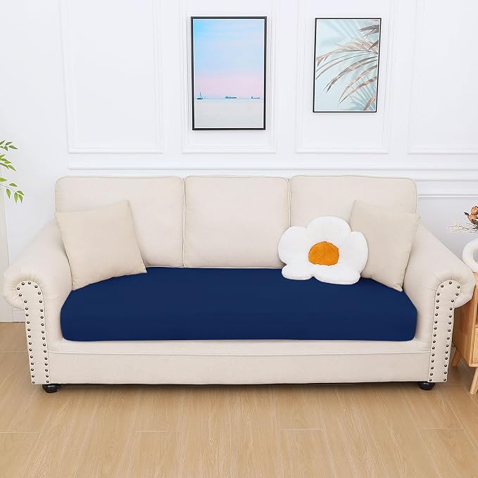 Milk Silk Couch Cushion Covers, Sofa Covers - Image 7