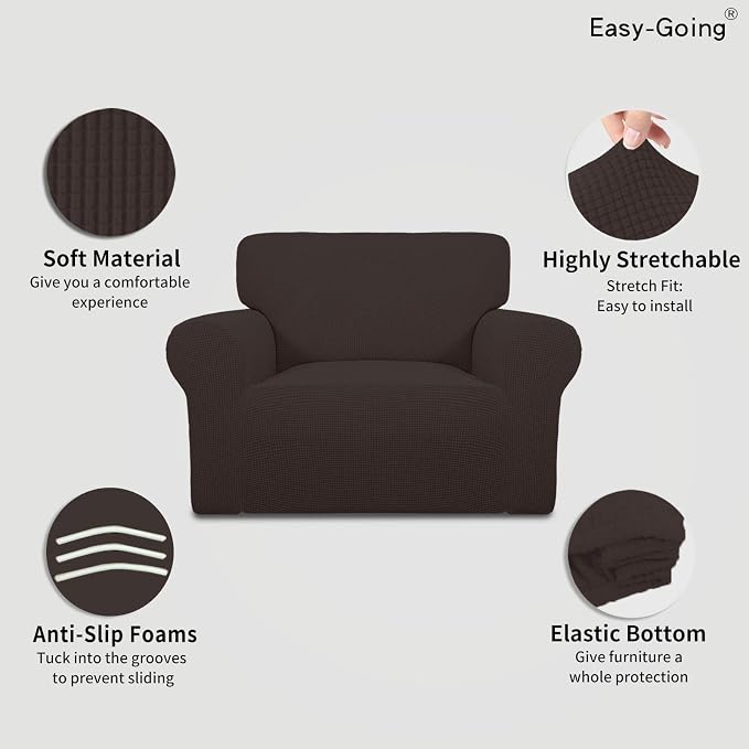 Easy-Going Stretch Oversized Chair Slipcover - Image 3