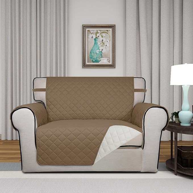 PureFit Reversible Quilted Sofa Cover Dog Couch Covers - Image 2