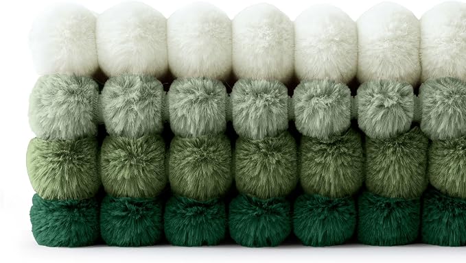 MIULEE Faux Fur Plush Decorative Throw Pillow Covers 20x20, Soft Modern Cozy - Image 7