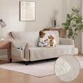 Quilted Grand Sofa Covers for 4 Cushion Couch, Couch Cover for Grand Sofa by Pamhaven