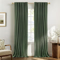 Linen Textured Total Blackout Curtains by 100BlackoutShield