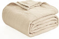 EMME Muslin Blankets for Adults Throw Blanket for Couch Breathable Gauze Soft by EMME