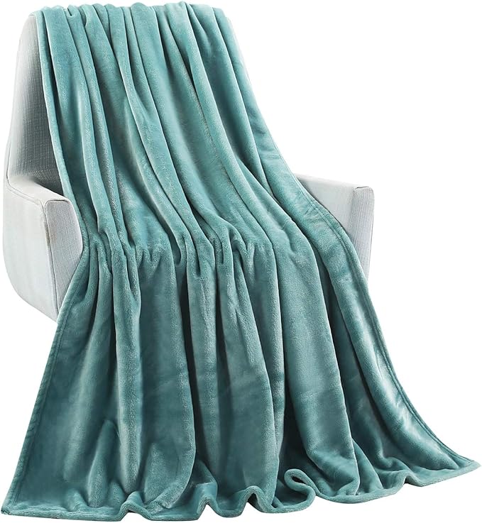 TASTHROW Large Flannel Fleece Throw Blanket, 50×70 Inch | Cozy Lightweight - Image 3