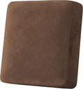 H.VERSAILTEX Velvet Stretch Couch Cushion Cover Plush Cushion Slipcover by HVERSAILTEX
